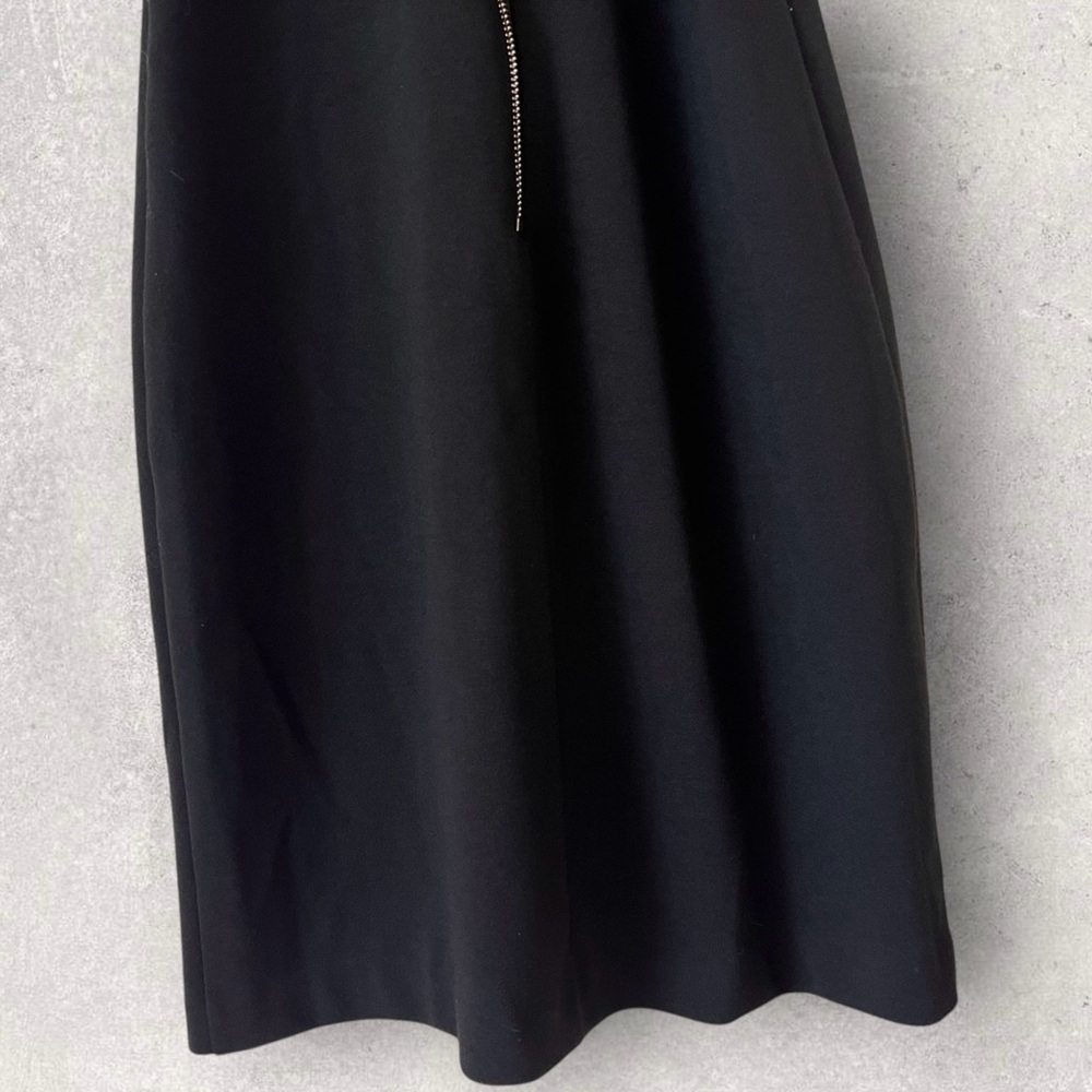 Parker Florence Lace Up Black Mini Dress Size XS - Picture 10 of 10
